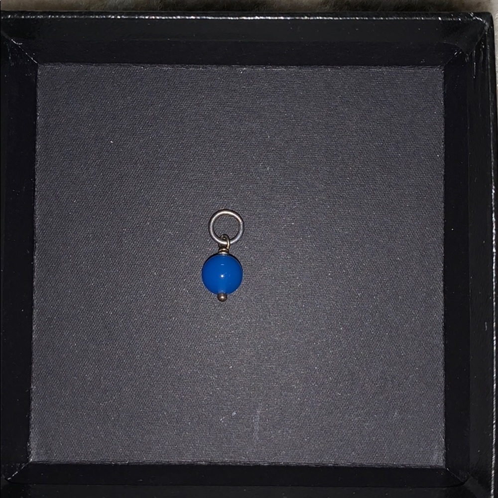 James Avery Blue Chalcedony Bead Charm